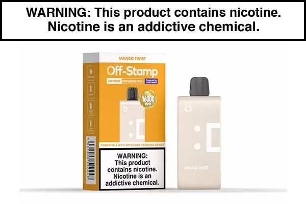 OFF STAMP SW16000 DISPOSABLE VAPE – 16000 PUFFS - Image 3