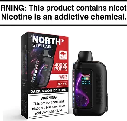 NORTH STELLAR 40K DISPOSABLE VAPE – 40,000 PUFFS