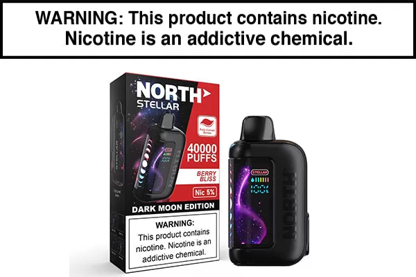 NORTH STELLAR 40K DISPOSABLE VAPE – 40,000 PUFFS