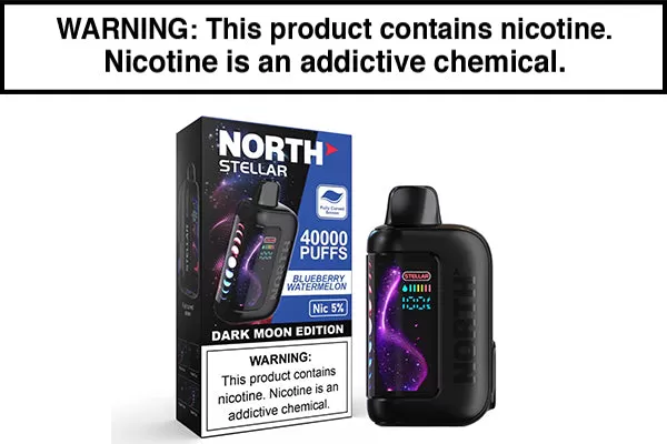 NORTH STELLAR 40K DISPOSABLE VAPE – 40,000 PUFFS - Image 3