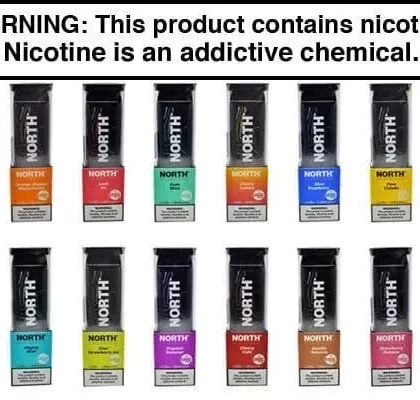 NORTH DISPOSABLE VAPE – 5000 PUFFS