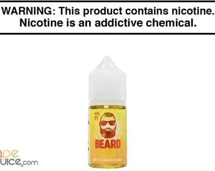 NO. 71 BY BEARD SALT 30ML