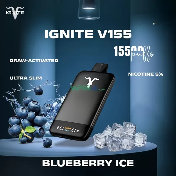 IGNITE V155 15500puffs Disposable Vape Ultra Slim Pod Kit in the UAE - Image 2