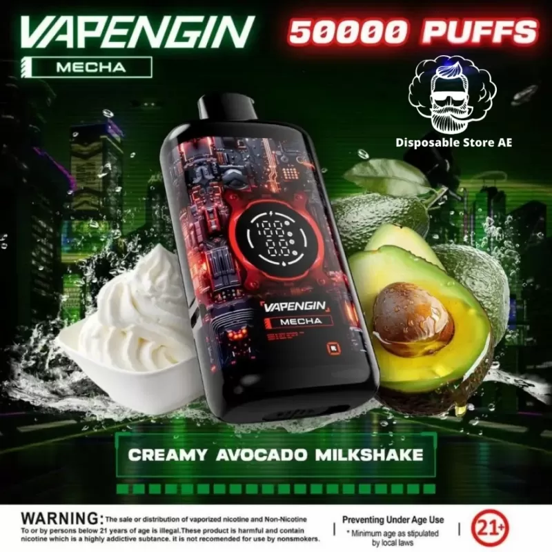 Vapengin Mecha 50000 Puffs 30mg Nicotine Disposable Vape - Image 2