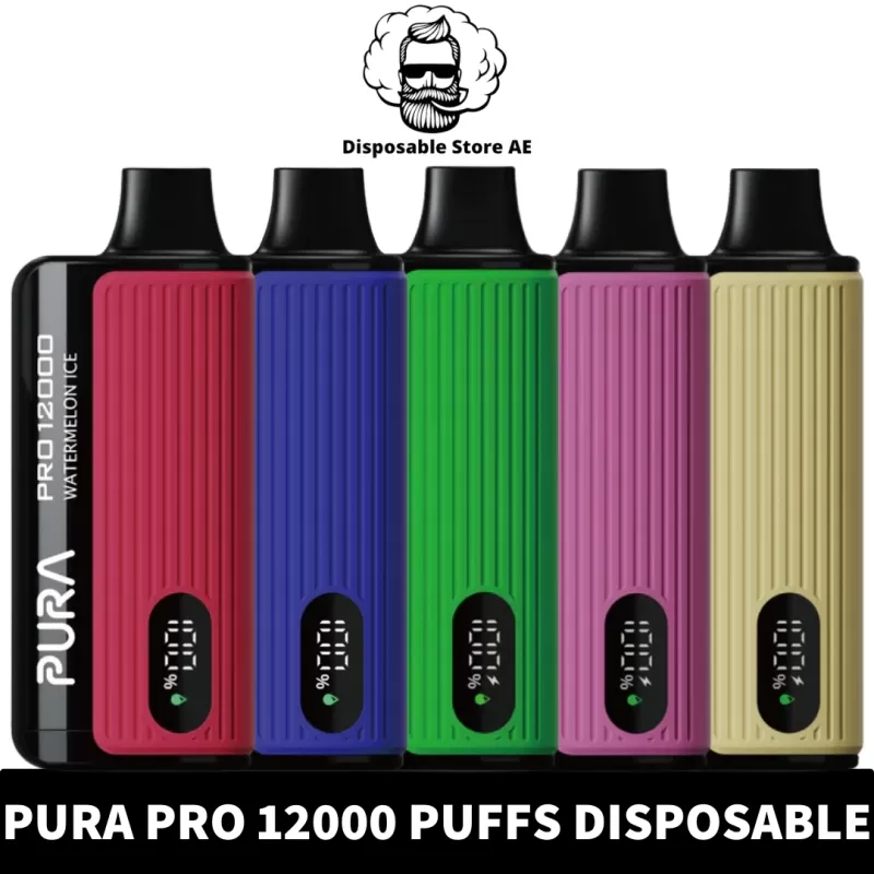 PURA Pro 12000 Puffs 20 MG and 50MG Disposable Vape