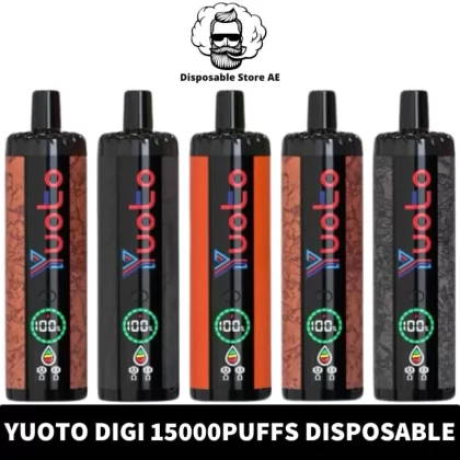 YUOTO Digi Disposable 15000 Puffs Rechargeable Vape in Dubai, UAE