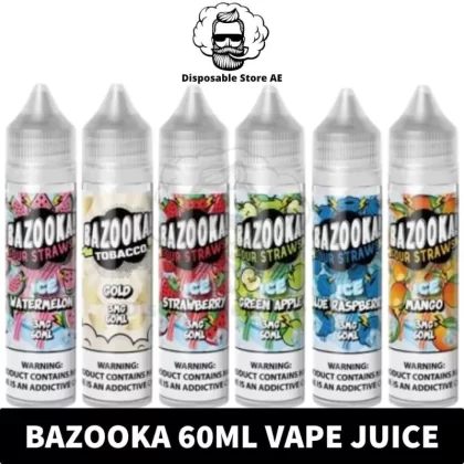 BAZOOKA 60ML Vape Juice 3MG E-Liquid in Dubai, UAE