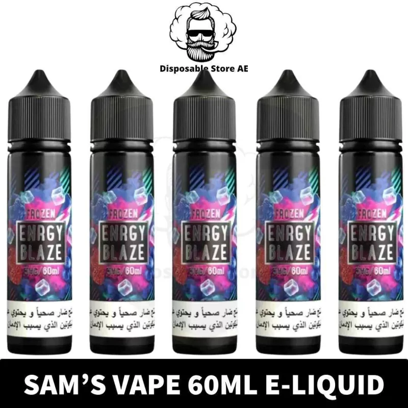 Sam’s Vape 60ml E-liquid in Dubai, UAE