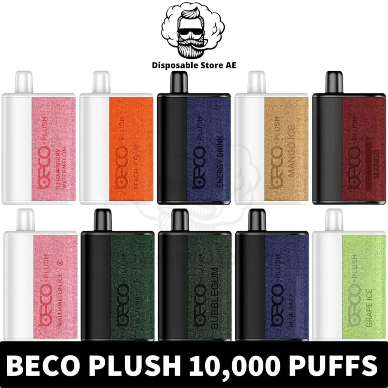 Beco Plush 10000 puffs 2% & 5% nicotine Disposable Vape In Dubai - Image 2