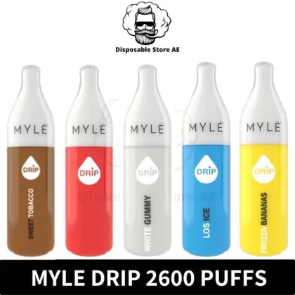 Myle Drip 2600 puffs Disposable vape 2% in dubai Uae