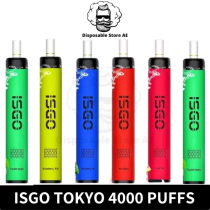 Isgo Tokyo 4000 Puffs 2% nicotine Disposable In UAE