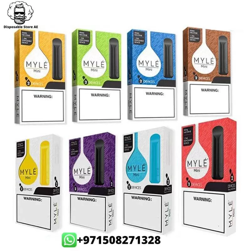 Myle Mini Disposable Vape Pack of 2 Pics In Dubai UAE - Image 3