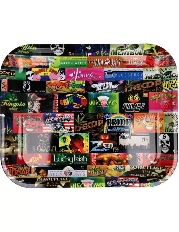 RAW History Rolling Tray – Smoking Accessories - Image 2