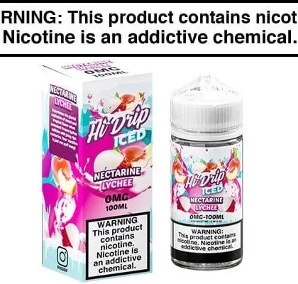 NECTARINE LYCHEE ICED BY HI-DRIP 100ML