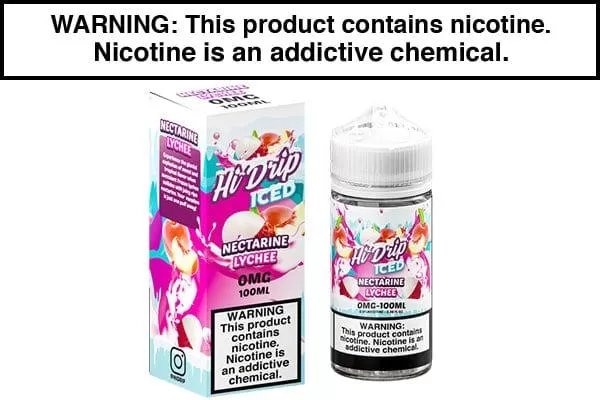 NECTARINE LYCHEE ICED BY HI-DRIP 100ML