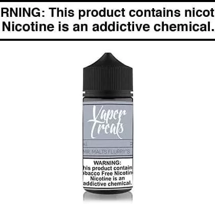 MR. MALTS FLURRY’S BY VAPER TREATS 100ML