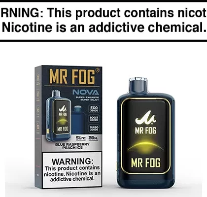MR FOG NOVA 36K DISPOSABLE VAPE – 36,000 PUFFS