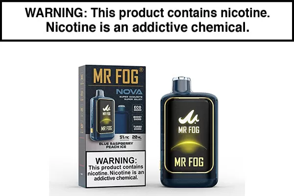 MR FOG NOVA 36K DISPOSABLE VAPE – 36,000 PUFFS