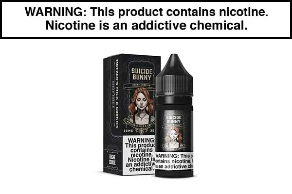 MOTHER’S MILK & COOKIES BY SUICIDE BUNNY SALTS 30ML