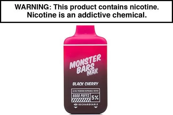 MONSTER BAR MAX 6000 PUFF DISPOSABLE VAPE - Image 3