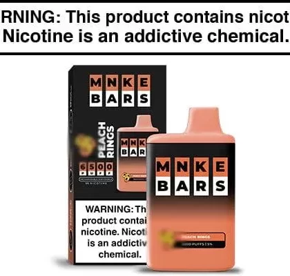 MNKE BAR DISPOSABLE VAPE – 6500 PUFFS