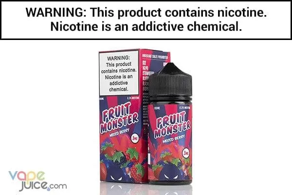 MIXED BERRY BY FRUIT MONSTER 100ML