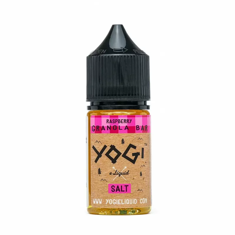 Yogi Salt Raspberry Granola Bar 30mL Pre-Steeped Vape Juice