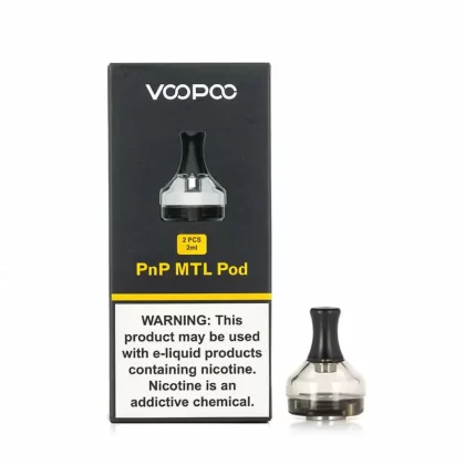 VooPoo PnP MTL Pods – 2mL Capacity