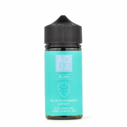 Aqua Rush Blue Raspberry Pre-Steeped E-Liquid 100mL