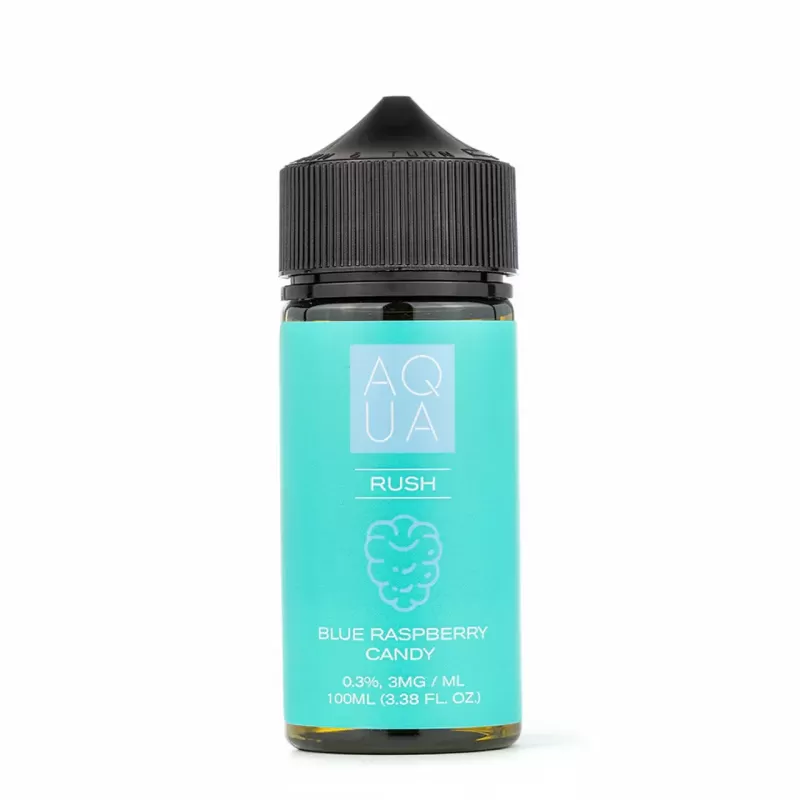 Aqua Rush Blue Raspberry Pre-Steeped E-Liquid 100mL
