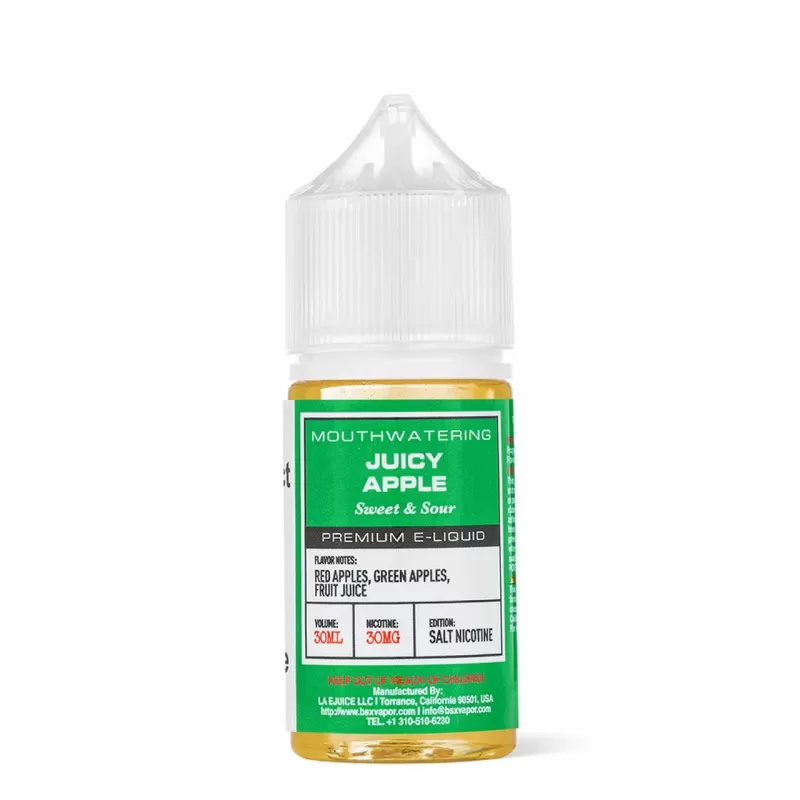 BSX Salt Nic – Juicy Apple 30mL Pre-Steeped