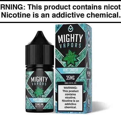 MINT SMASH FREEZE BY MIGHTY VAPORS SALTS 30ML