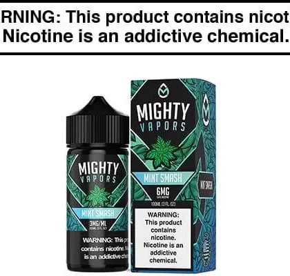 MINT SMASH BY MIGHTY VAPORS 100ML