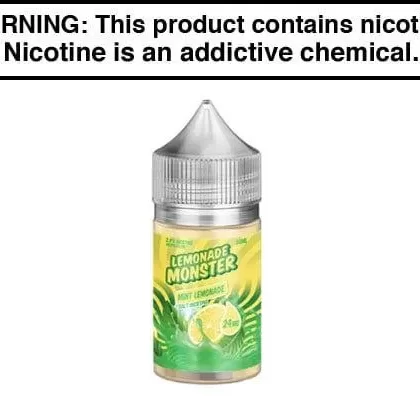 MINT LEMONADE BY JAM MONSTER SALT NIC 30ML