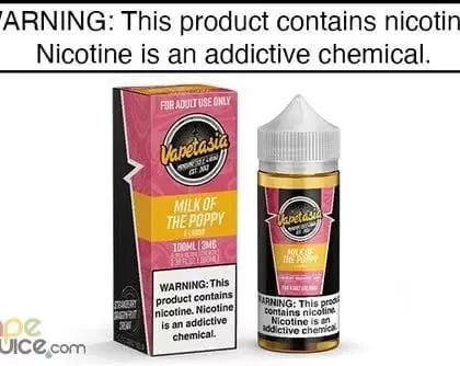 MILK OF THE POPPY BY VAPETASIA 60ML/100ML