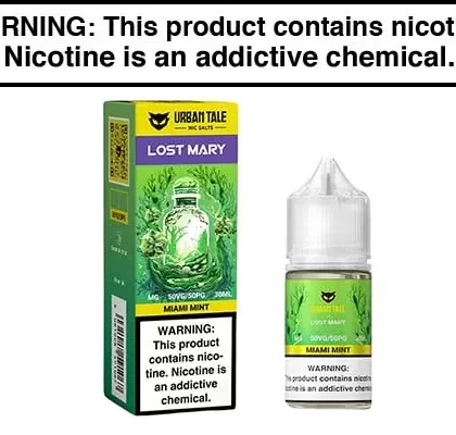 MIAMI MINT BY LOST MARY X URBAN TALE NIC SALTS 30ML