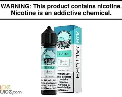 MENTHOL BY AIR FACTORY 60ML