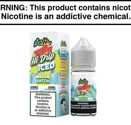 MELON PATCH ICED BY HI-DRIP SALTS 30ML