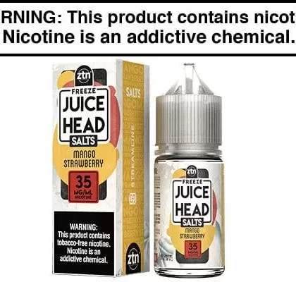 MANGO STRAWBERRY FREEZE BY JUICE HEAD SALTS 30ML
