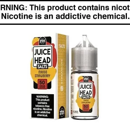 MANGO STRAWBERRY BY JUICE HEAD SALTS 30ML