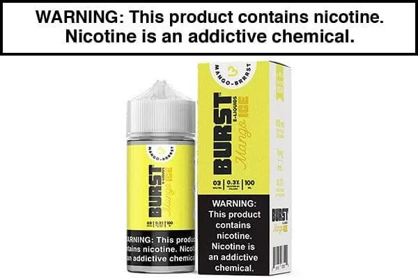 MANGO ICE BY BURST E LIQUID 60ML/100ML - Image 2