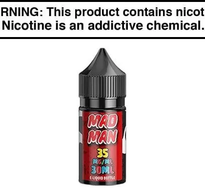 MAD MAN BY JUICE MAN SALTS 30ML
