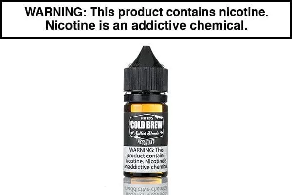 MACCHIATTO BY NITRO’S COLD BREW SALTS 30ML