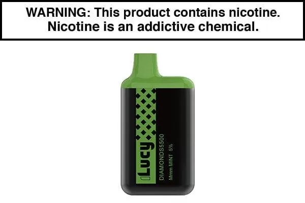 LUCY S5500 DIAMOND DISPOSABLE VAPE – 5500 PUFFS - Image 2