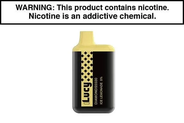 LUCY S5500 DIAMOND DISPOSABLE VAPE – 5500 PUFFS - Image 3