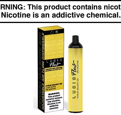 LUCID FLOW DISPOSABLE VAPE 16.7ML – 5000 PUFFS