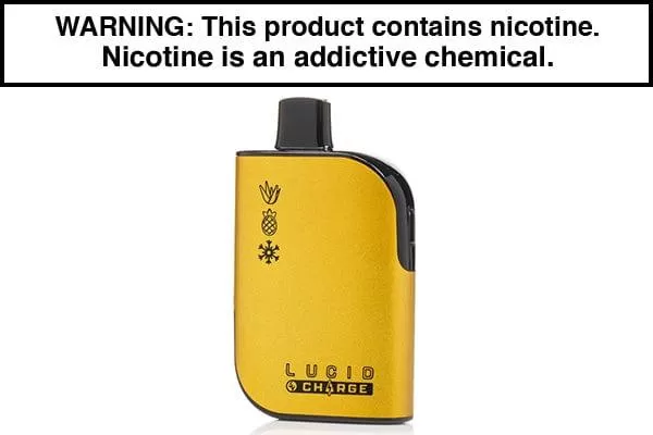 LUCID CHARGE DISPOSABLE VAPE – 7000 PUFFS - Image 2