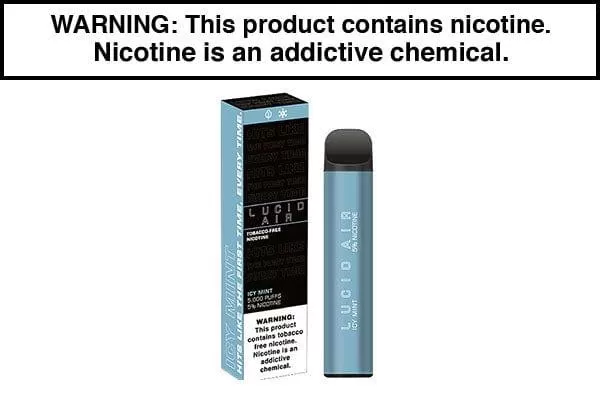LUCID AIR DISPOSABLE VAPE 16.7ML – 5000 PUFFS