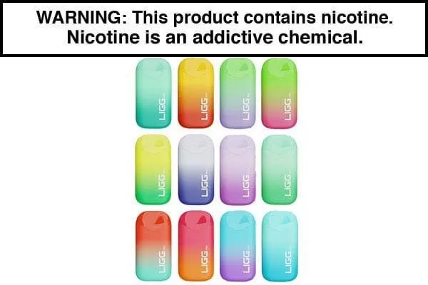 LIGG PRO DISPOSABLE VAPE – 5500 PUFFS