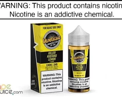 LEMON KILLER KUSTARD BY VAPETASIA 100ML